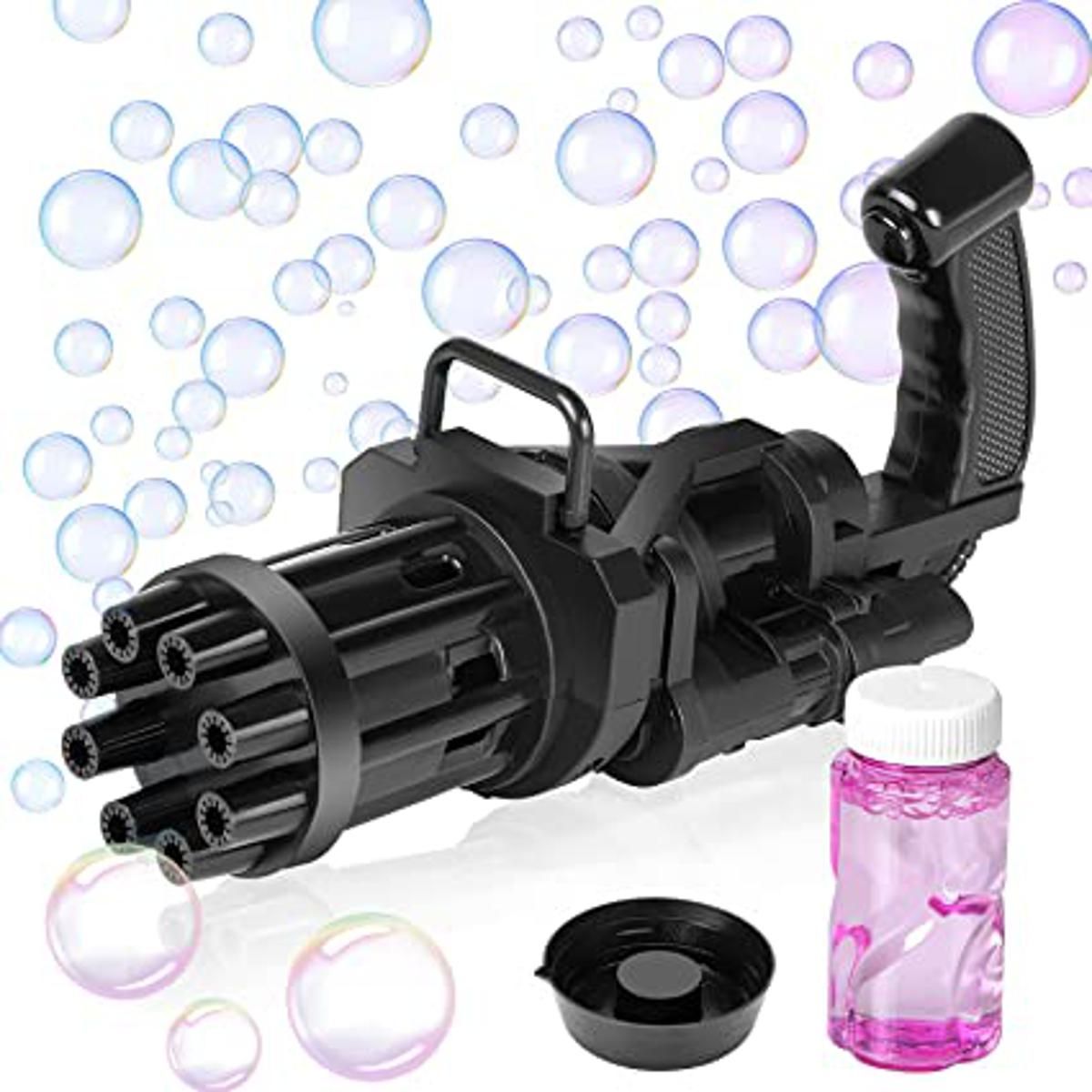 1 Pcs Massive Bubble Gun Gatling Bubble Machine Guns Bubble Blower Automatic Bubble Maker Toy For Toddler Kids Children - Oshi.pk - Buy & Sell Online