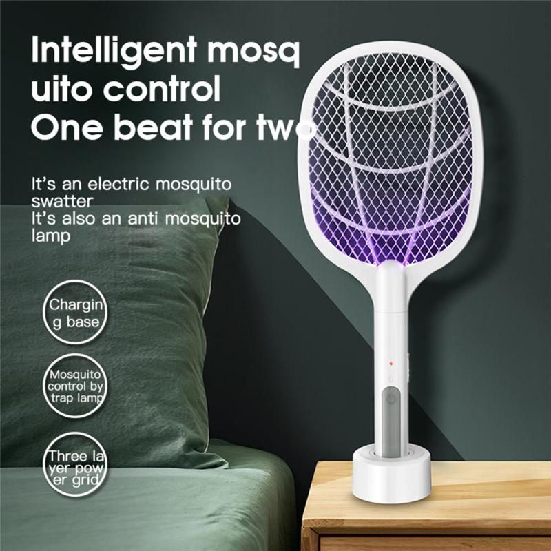 10 LED Electric Flies Swatter Killer Mosquito Killer Lamp - Oshi.pk - Buy & Sell Online