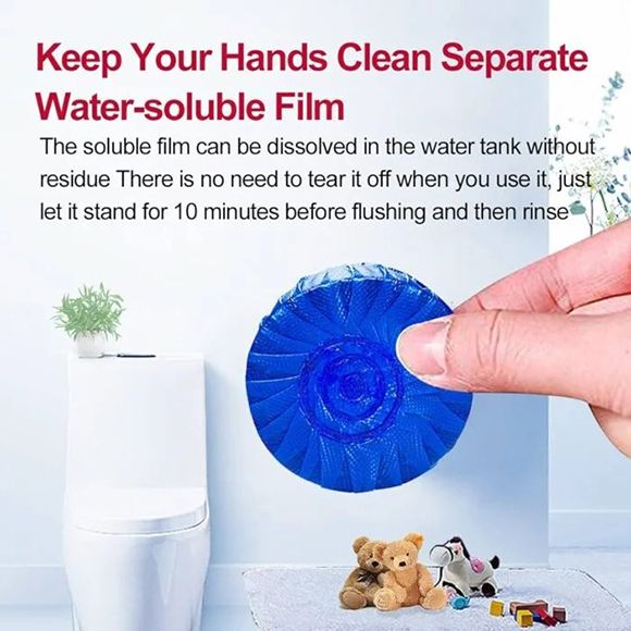 10 Pcs Toilet Cleaning Tablets - Oshi.pk - Buy & Sell Online