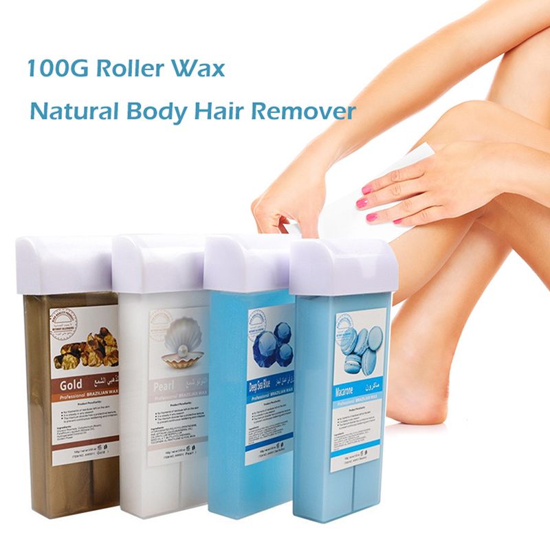100g Hair Removal Wax Cartridge Honey Hot Depilatory Transparent Wax Cream Natural Body Hair Remover Heating Roller Wax - Oshi.pk - Buy & Sell Online