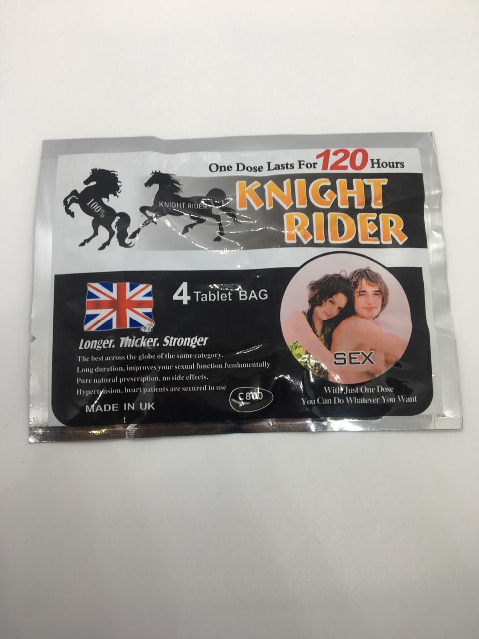 Knight Rider Timing Tablets For Men - 4 Tablets Pack - Oshi.pk - Buy & Sell Online