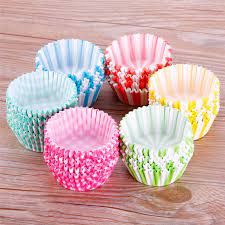 100Pcs Cupcake Liner Baking Cup Cupcake Paper Muffin Cases Cake Box Cup Party Tray Decor Cake - Oshi.pk - Buy & Sell Online