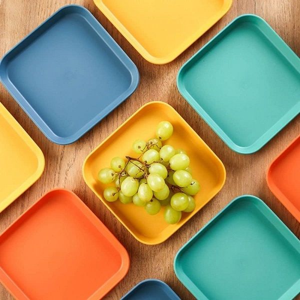 10pcs Spit Bone Dish Household Snack Small Dish Plates with Stand - Oshi.pk - Buy & Sell Online