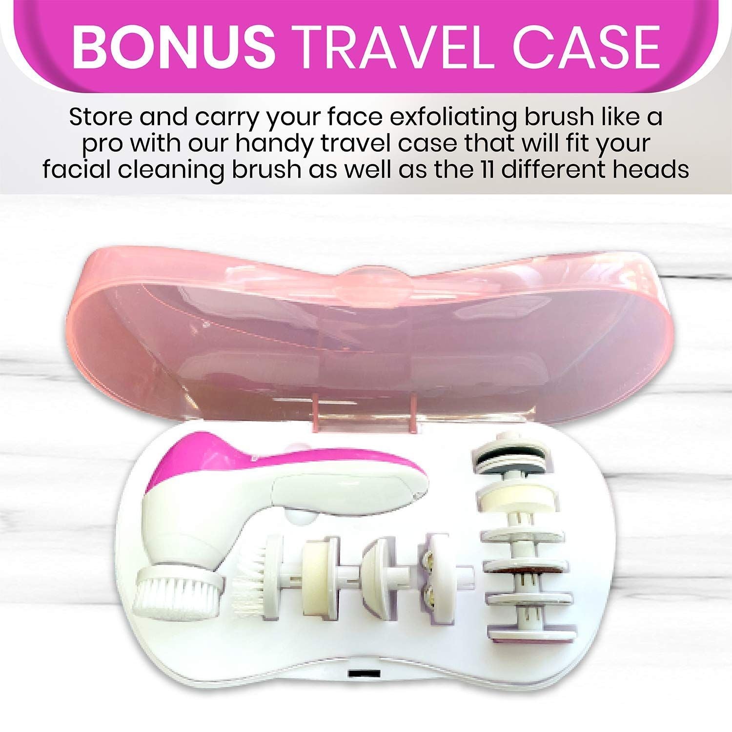 11 in 1 Face Massage Beauty Device Machine Facial Massager and Body Exfoliating Scrub Face Massager Machine Facial Machine Face Hand Foot - Oshi.pk - Buy & Sell Online