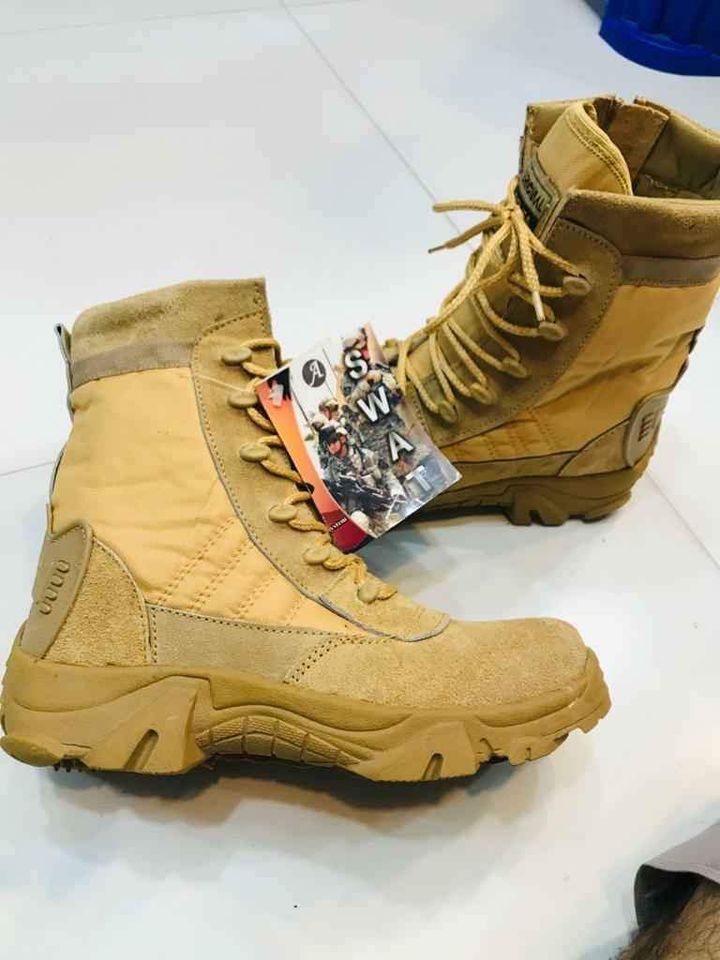 Brown Delta boots Ankle boots Long Shoes For Men - Oshi.pk - Buy & Sell Online