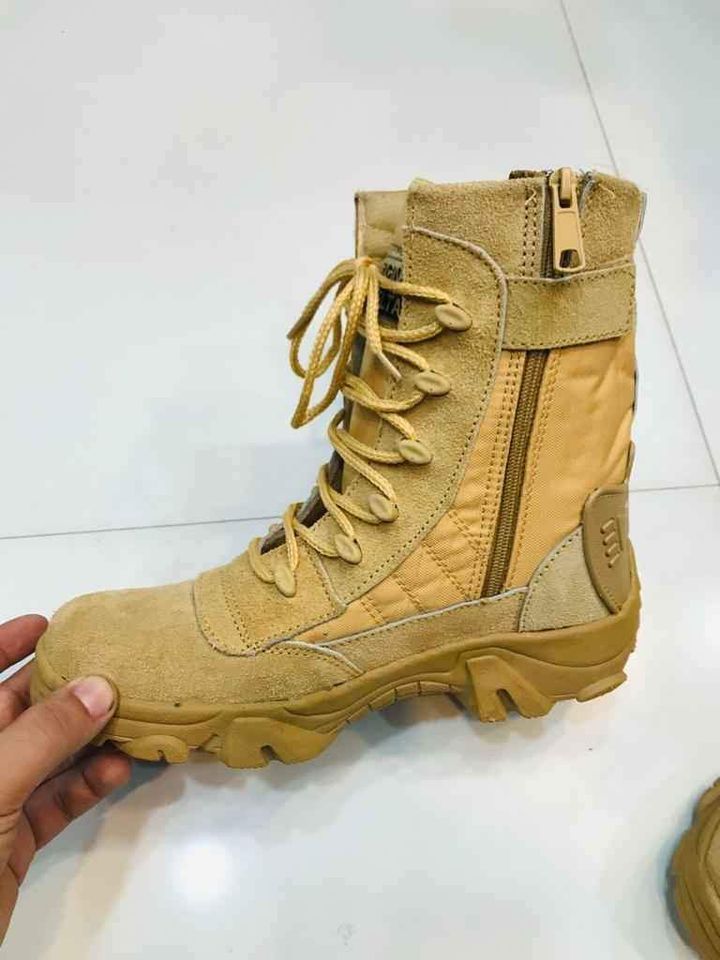 Brown Delta boots Ankle boots Long Shoes For Men - Oshi.pk - Buy & Sell Online
