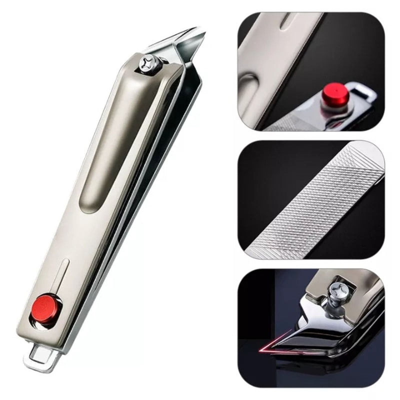 1PC Nail Clippers Stainless Steel Nail Cutter Clippers Manicure Beauty Tool Nail Cutter Pedicure Finger Toe Scissors - Oshi.pk - Buy & Sell Online