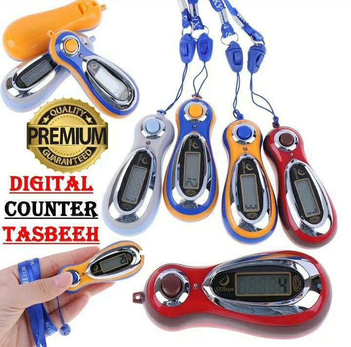 1PC New Hot LCD Display Electronic Digital Tally Counter Manual Counters With Lanyards Random Color - Oshi.pk - Buy & Sell Online