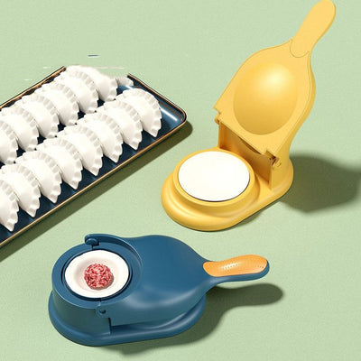 2 In 1 Dumpling Maker Automatic Dumpling Machine DIY Dough Pressing Tool Set Quickly Dumplings Mold - Oshi.pk - Buy & Sell Online
