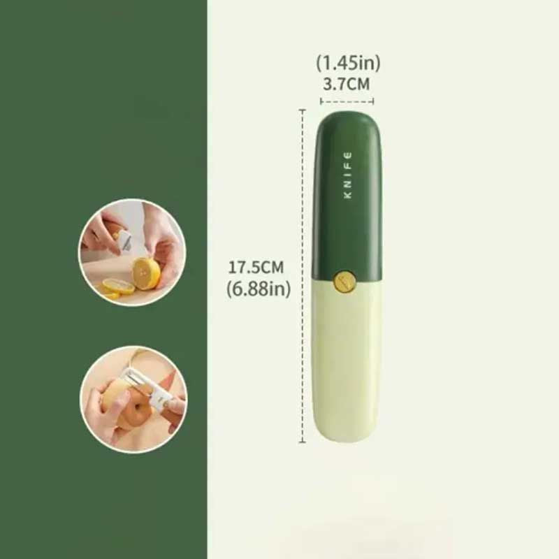 2 In 1 Fruit Cutting Knife And Peeler Stainless Steel - Oshi.pk - Buy & Sell Online