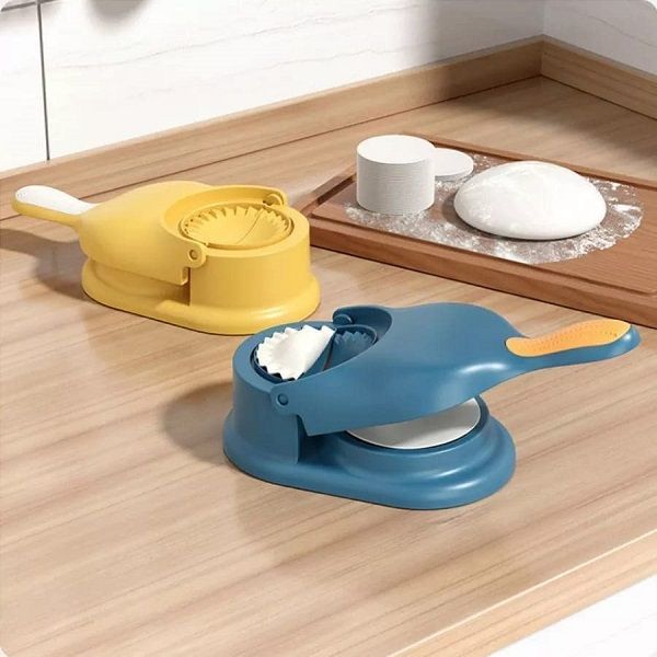 2 in 1 Portable Dumpling Making Machine Manual Press Dumpling Skin Mold - Oshi.pk - Buy & Sell Online