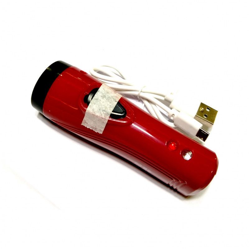 2 In 1 Rechargeable LED Flash Torch Light With Money Detector Micro USB System Use 18650 Battery Mini Light - Oshi.pk - Buy & Sell Online