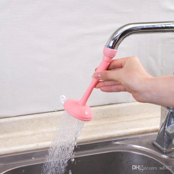 2 in 1 Silicone Kitchen Shower Splash Faucet Water-saving Filter Shower Water Rotating Spray Regulator Tap Water Filter Valve for Kitchen Bathroom Acc - Oshi.pk - Buy & Sell Online