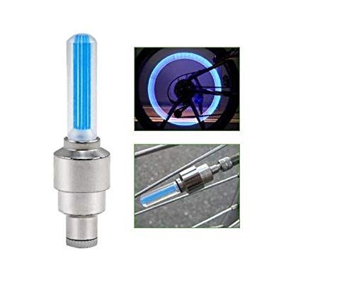 2 Pcs Cycle Bike Glow In The Dark Car Tyre Valve Cap Motion Running Sensor Activated Wheel Spokes Neon LED Light - Oshi.pk - Buy & Sell Online