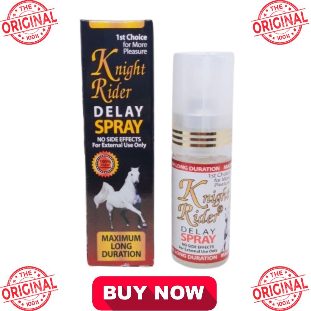 Original Knight Rider Timing Delay Spray For Men - 1 Piece - Oshi.pk - Buy & Sell Online