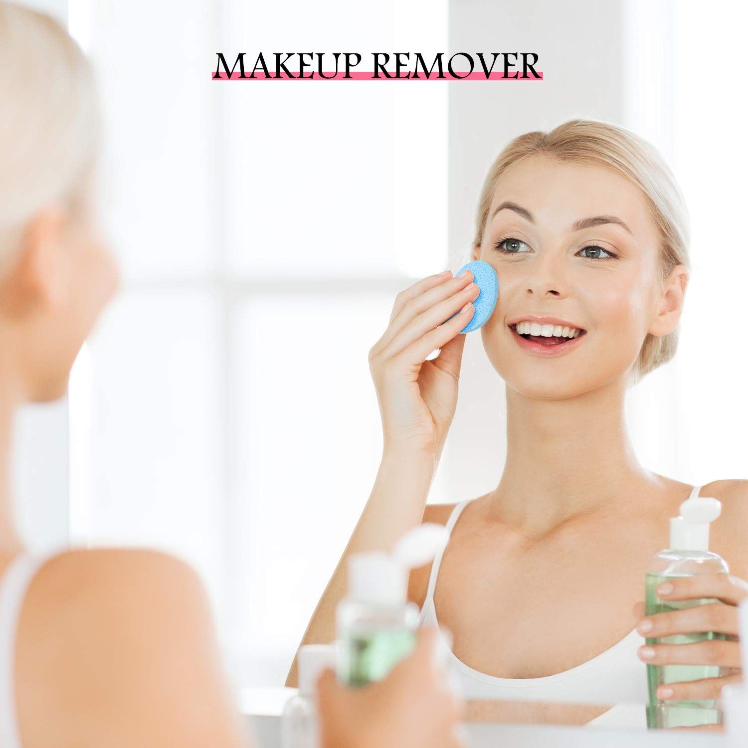 24 Compressed Facial Sponge for Face Cleansing Sponge Makeup Removal Sponge Pad Round Face Sponge Makeup Removal Sponge Cosmetic Puff Compressed Puff - Oshi.pk - Buy & Sell Online