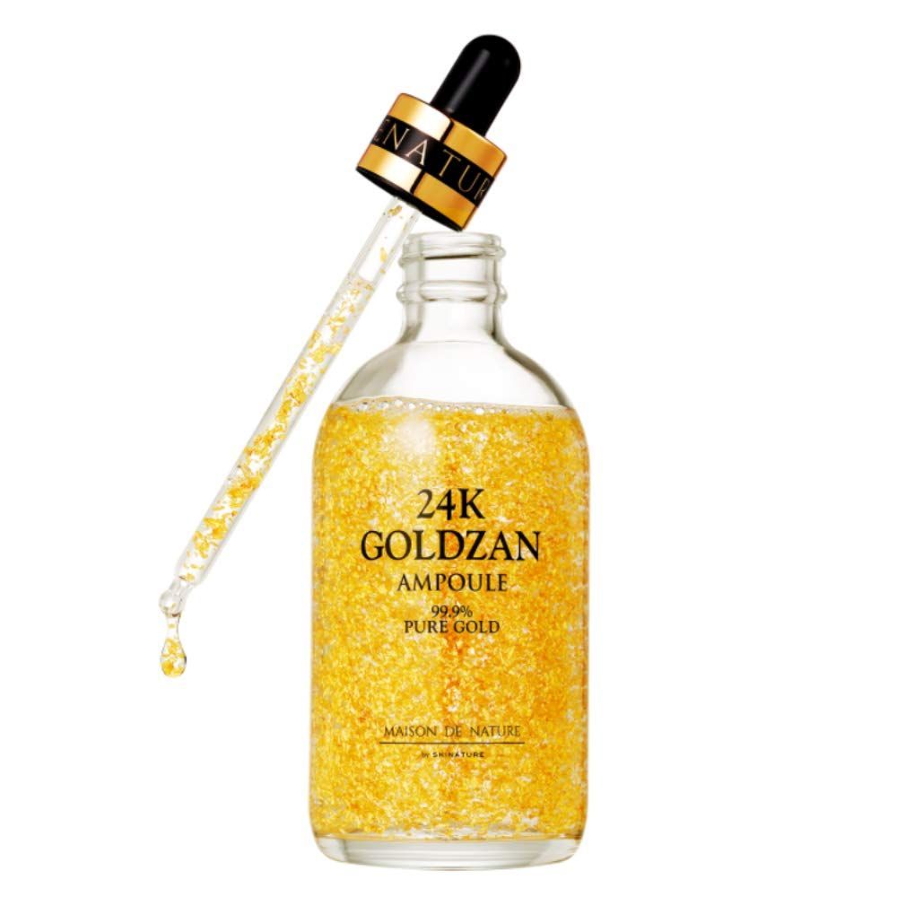 24K Goldzan Facial Serum Ampoule Pure Gold 99.9% Maison De Nature 100 Ml Made In Korea - Oshi.pk - Buy & Sell Online