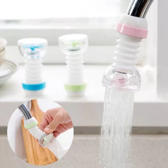 360 Degree Rotating Faucet Anti-Splash Water Saving Tap Sprayer, TapNozzle with Filter for Kitchen Bathroom - Oshi.pk - Buy & Sell Online