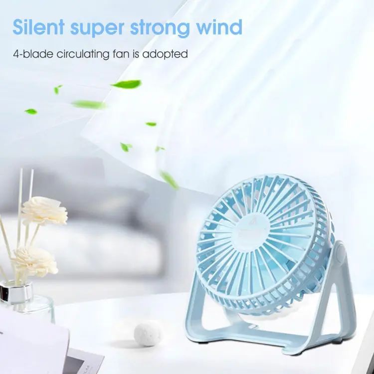 360 Rotating Mini Fan Desktop Fan For Home Office Or Travel Usb Ventilation Fan Air Conditioner - Oshi.pk - Buy & Sell Online