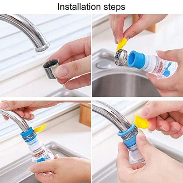 360° Adjustable Rotating Water Saving Nozzle Shower Head Faucet - Oshi.pk - Buy & Sell Online