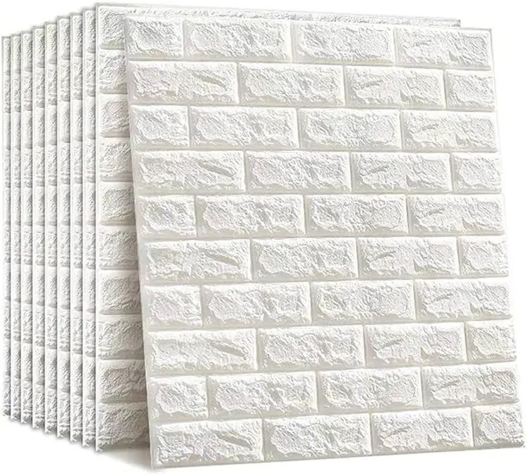 3D Brick Wall Stickers, Self Adhesive Wallpaper Foam Sheet, PE Foam High Quality Brick Wallpaper, Sofa Background Wall Décor, Peel And Stick 3D Art Wa - Oshi.pk - Buy & Sell Online