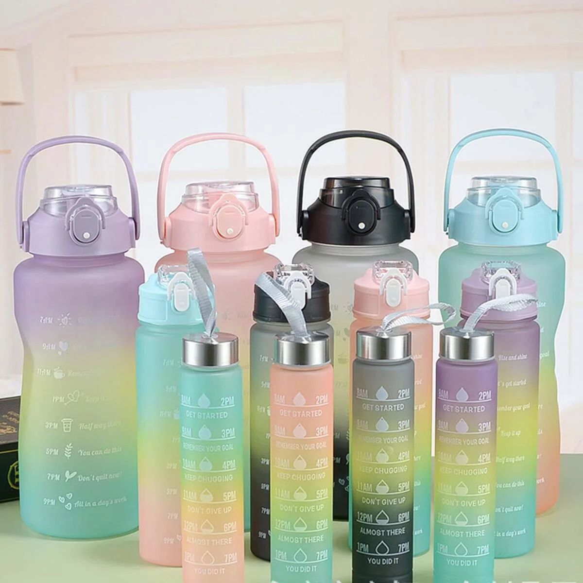 3in1 Multicolor Water Bottles - Oshi.pk - Buy & Sell Online