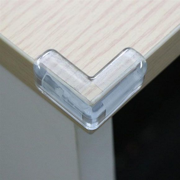 4 Pcs Baby Safety Silicone Protector Table Corner Protection - Oshi.pk - Buy & Sell Online