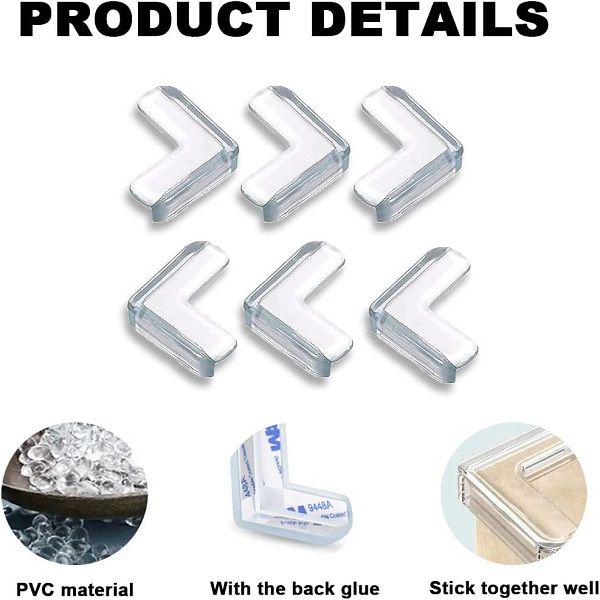 4 Pieces Baby Corner Guards Corner Guards Edge Protection - Oshi.pk - Buy & Sell Online