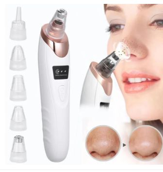 5 in 1 Blackhead Remover machine Pore Vacuum- Electric Facial Pore Cleaner Acne WhiteHead, blackhead vacuum machine , dust remover, dirt remover, Pimp - Oshi.pk - Buy & Sell Online