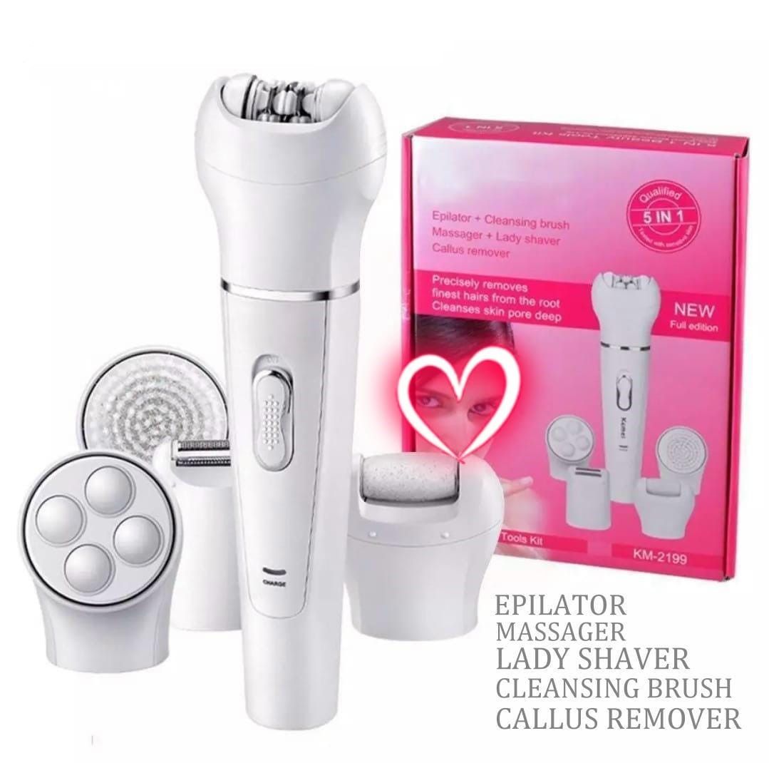 5 in 1 Women Beauty Kit Ladies Hair Removing Machine Shaver Epilator For Women - Oshi.pk - Buy & Sell Online
