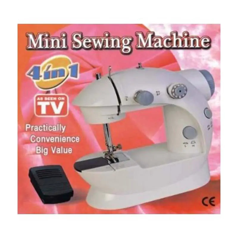 Mini Sewing Machine Portable 4 In 1 With Adapter & Pedal(GM) - Oshi.pk - Buy & Sell Online
