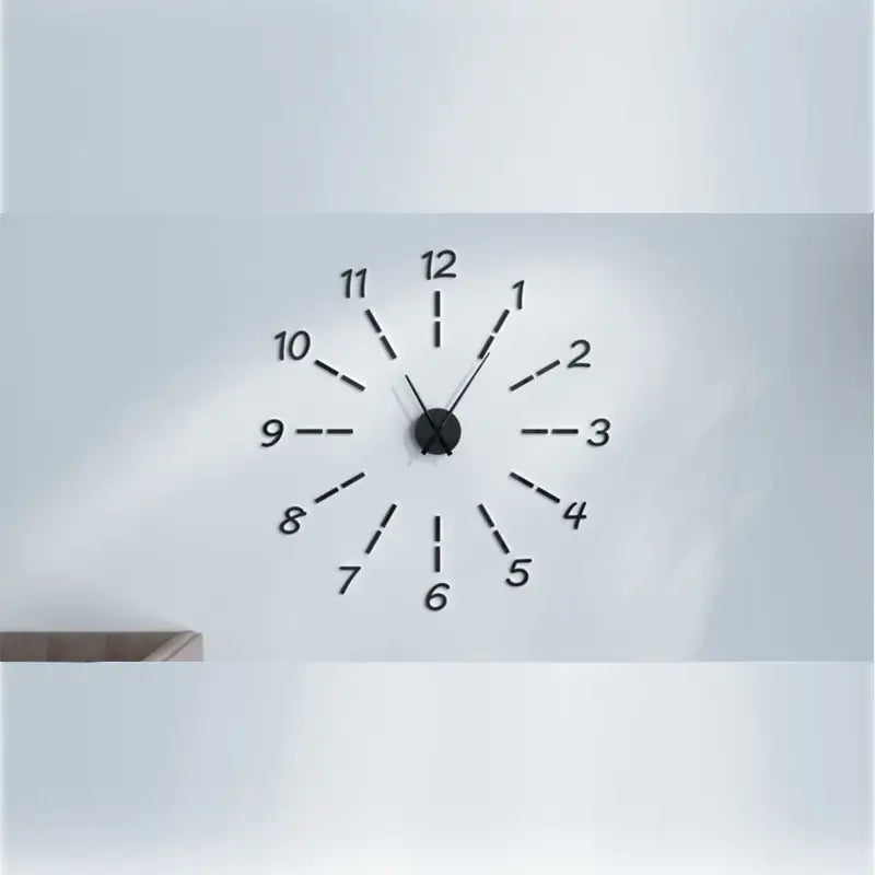 Circle arrows Luxury 2mm DIY Acrylic Wall Clock (35*35 Inches) - Oshi.pk - Buy & Sell Online
