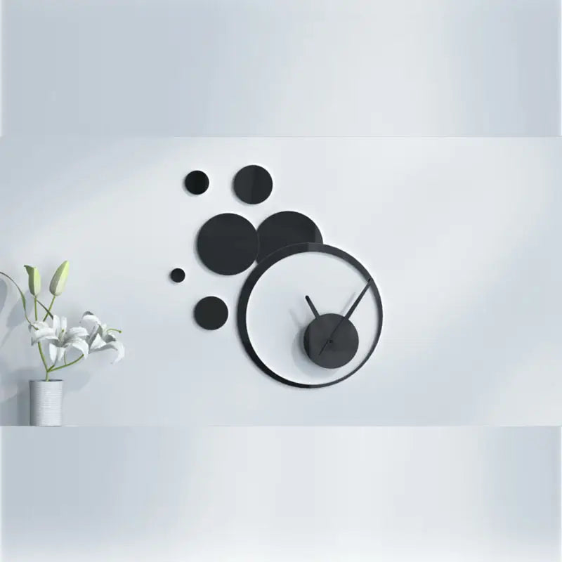 HYDRA 3D Luxury 2mm DIY Acrylic Wall Clock (32 Inches) - Oshi.pk - Buy & Sell Online