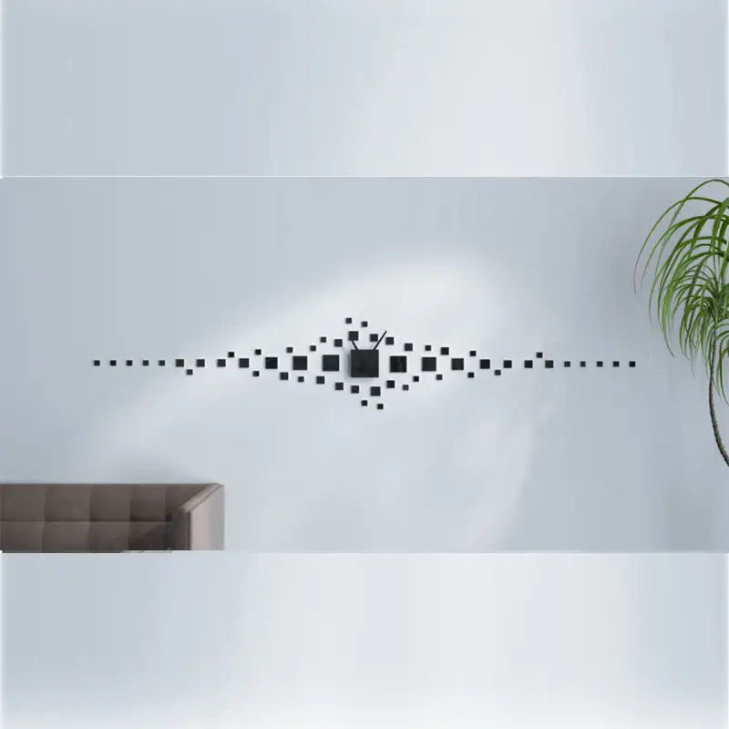 PEGASE 3D Luxury 2mm DIY Acrylic Wall Clock (42 Inches) - Oshi.pk - Buy & Sell Online