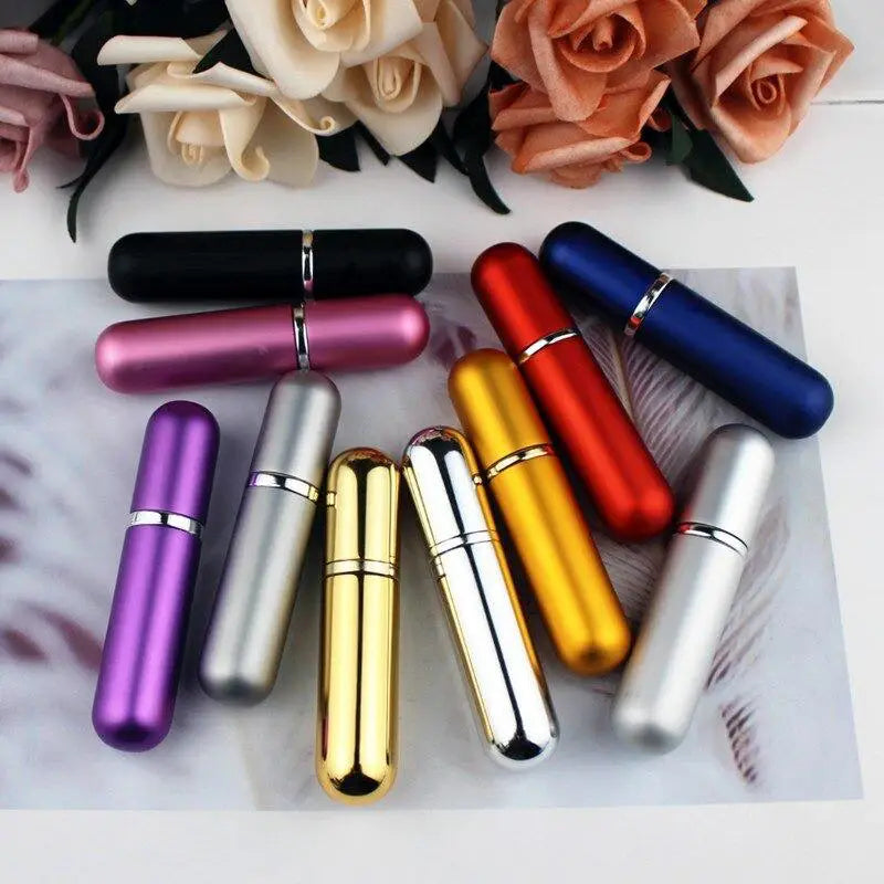 5ml Travel Mini Refillable Empty Perfume Bottle And Atomizer (Pack of 2) - Oshi.pk - Buy & Sell Online