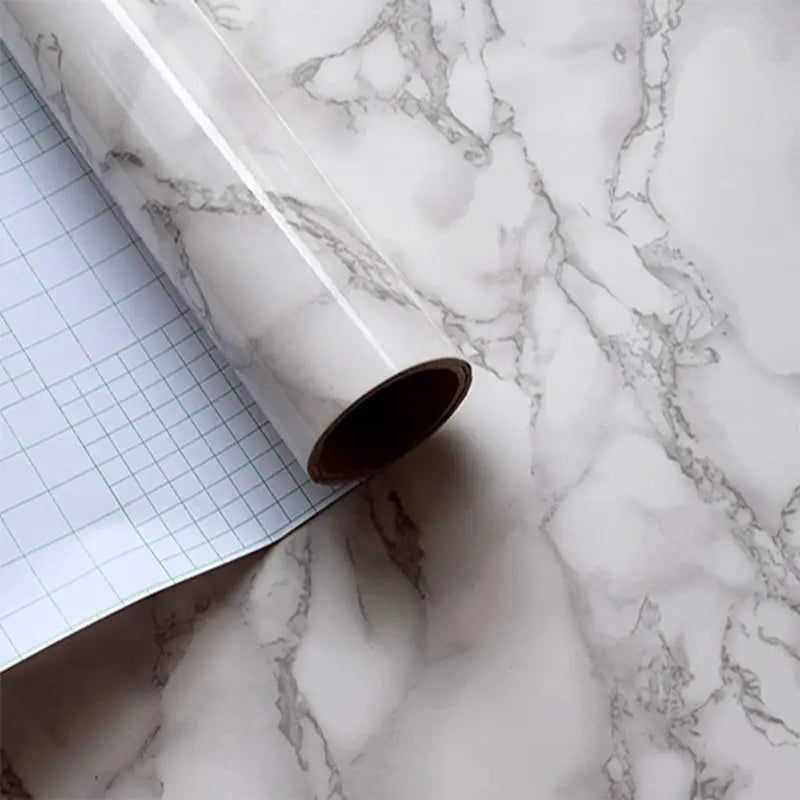 Waterproof PVC Marble Pattern Stickers Self Adhesive Wallpaper (2-Sheets) - Oshi.pk - Buy & Sell Online