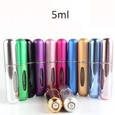 5ml Portable Mini Refillable Perfume Atomizer - Travel Perfume Bottle, Perfume Spray Scent Pump Case - Oshi.pk - Buy & Sell Online