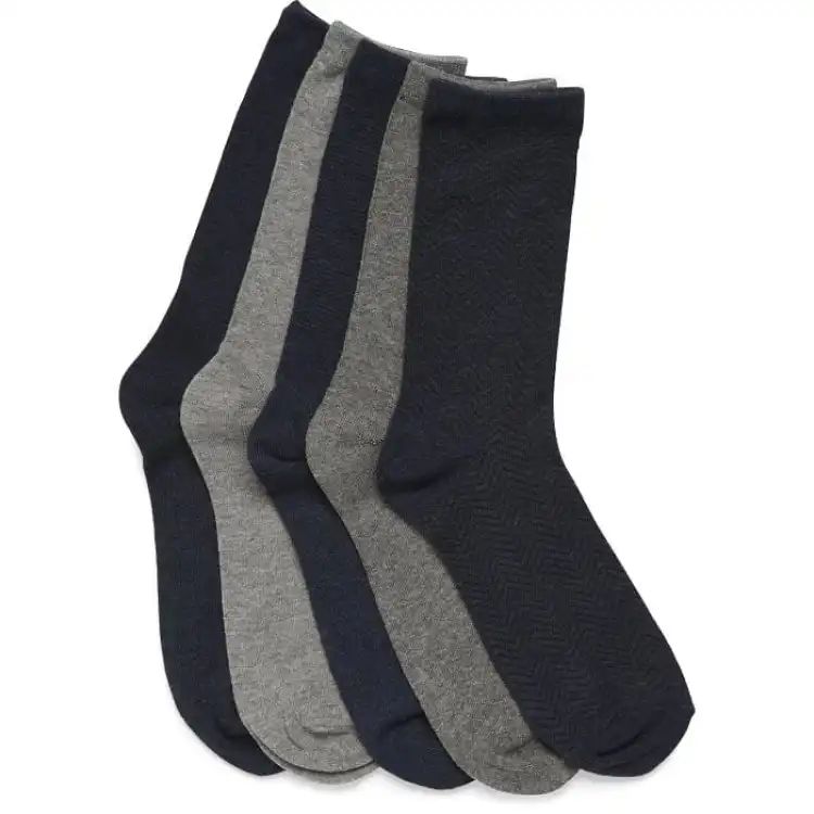 6 Pairs Cotton Classic Socks For Men/ Random Colors - Oshi.pk - Buy & Sell Online