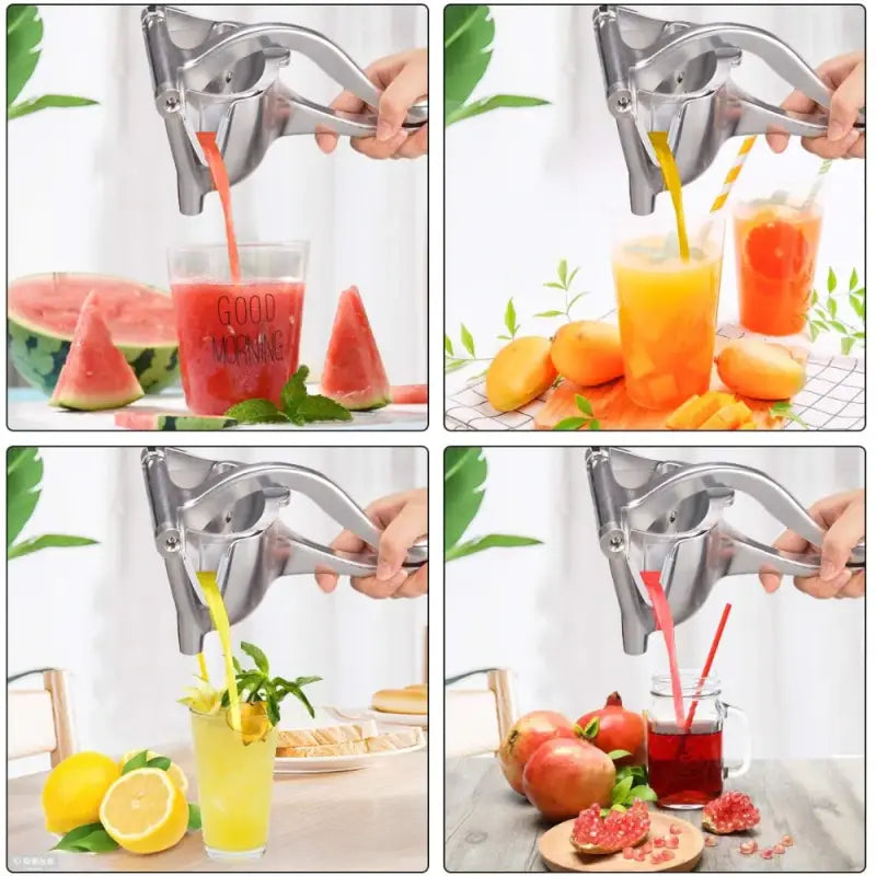 Lemon Orange Squeezer Stainless Steel Portable Manual Fruit Juicer - Oshi.pk - Buy & Sell Online
