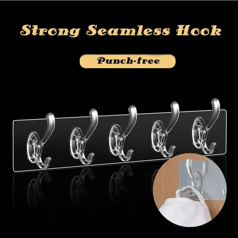 Self-Adhesive Double Hooks Hanger - Oshi.pk - Buy & Sell Online