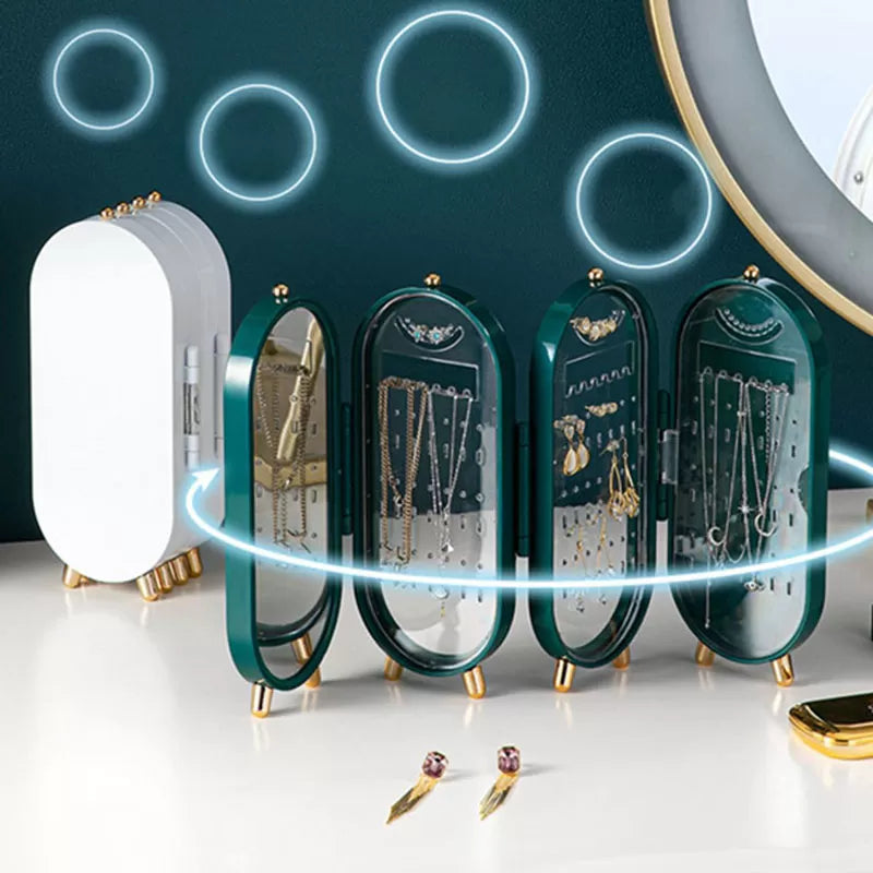 4 Doors Foldable Storage Earrings Organizer Boxes - Oshi.pk - Buy & Sell Online