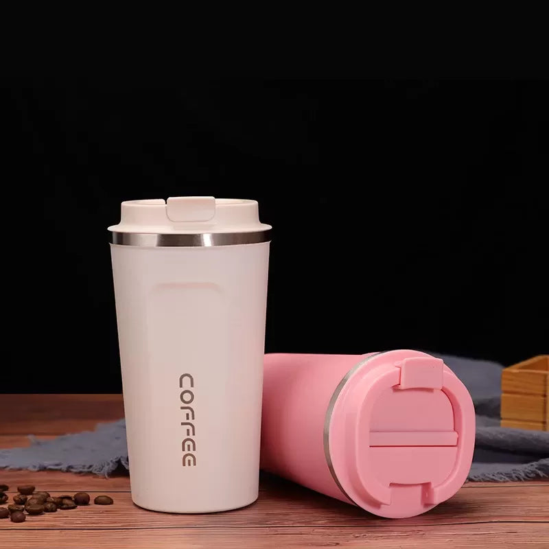 Thermos Flask Double Stainless Steel Coffee Mug - Oshi.pk - Buy & Sell Online