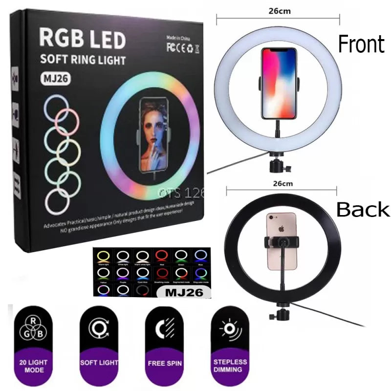 RGB LED Ring Light (26cm ) - Oshi.pk - Buy & Sell Online