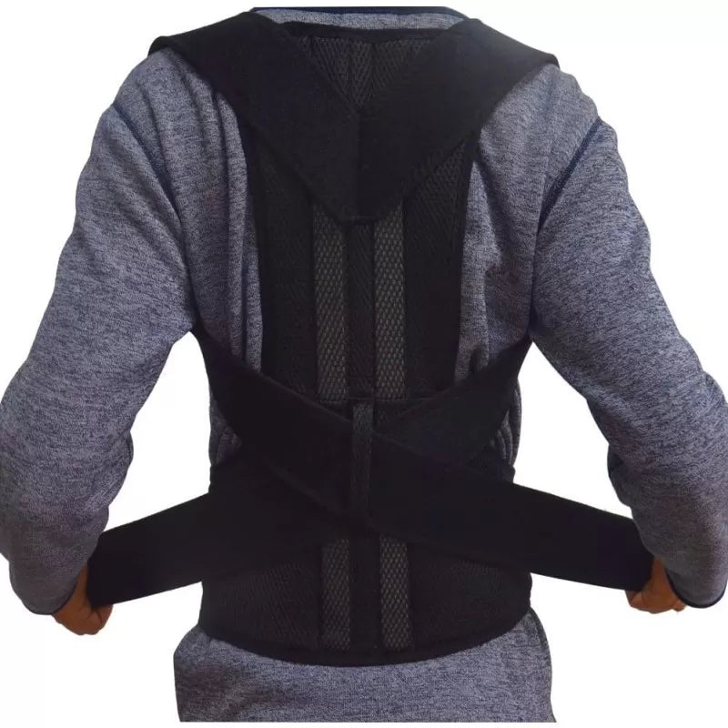 Adjustable Magnetic Therapy Posture Corrector Brace Shoulder Back Support Belt for Male Female Braces and Supports Belt - Oshi.pk - Buy & Sell Online