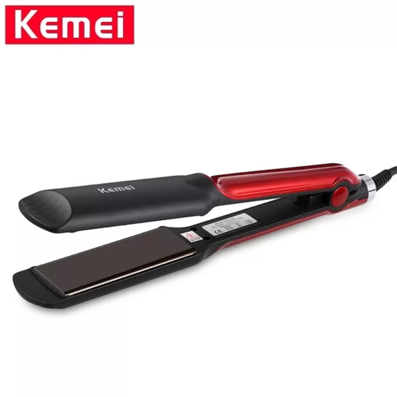 Kemei 531 Km-531 Professional Hair Straightner with Temperature Control ionic plate - Oshi.pk - Buy & Sell Online