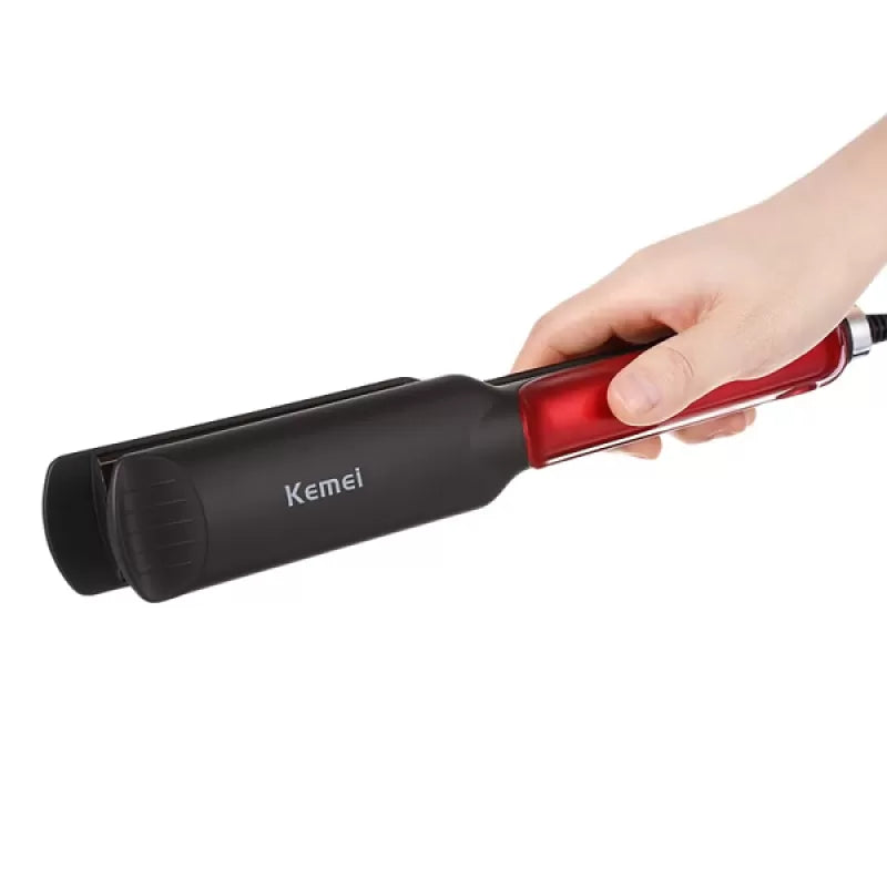 Kemei 531 Km-531 Professional Hair Straightner with Temperature Control ionic plate - Oshi.pk - Buy & Sell Online
