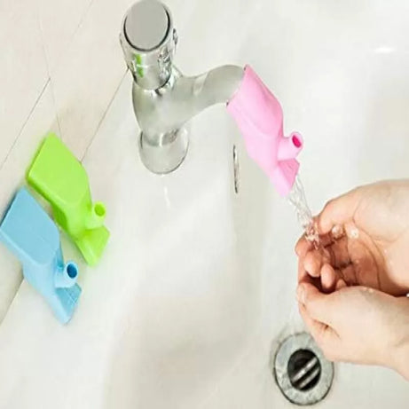 Portable Simple Mouthwash Cup Brushing Cup Silicone Faucet Extender Children's Hand Washing Device Guide Sink - Oshi.pk - Buy & Sell Online