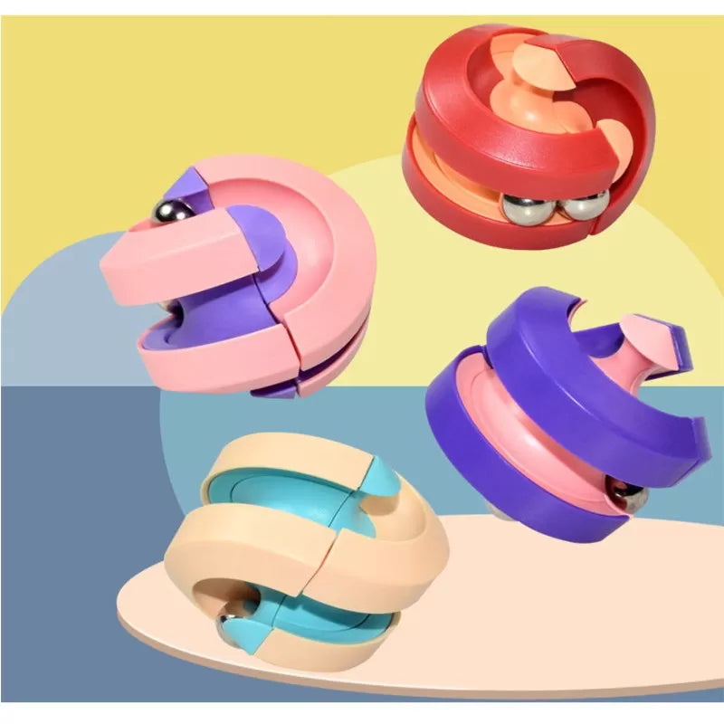 Bead Orbit Fidget Toys Relieve Stress Metal Pinball Puzzle Rotating Bead Toys - Oshi.pk - Buy & Sell Online