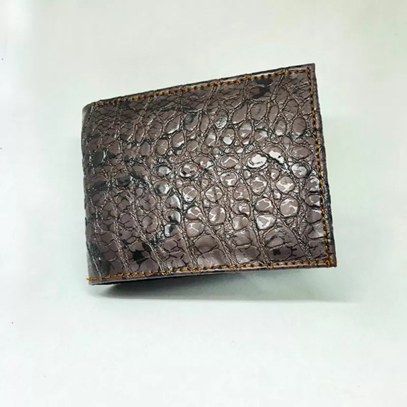 Men’s Leather Wallet (Textured Crocodile Pattern) - Oshi.pk - Buy & Sell Online