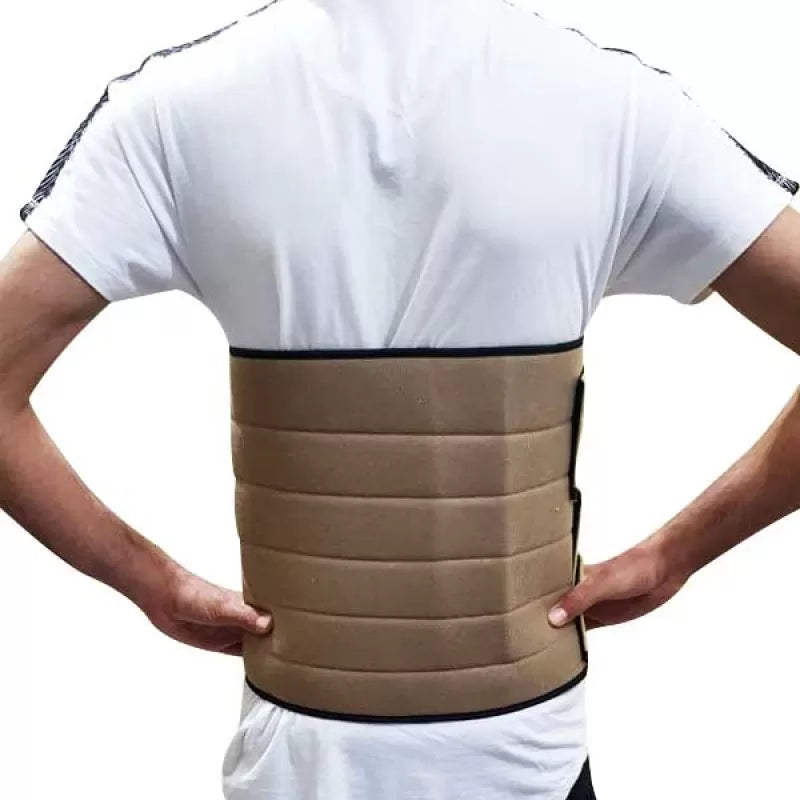 ADJUSTABLE 3 PANEL Back Support Belt ( Brown) - Oshi.pk - Buy & Sell Online